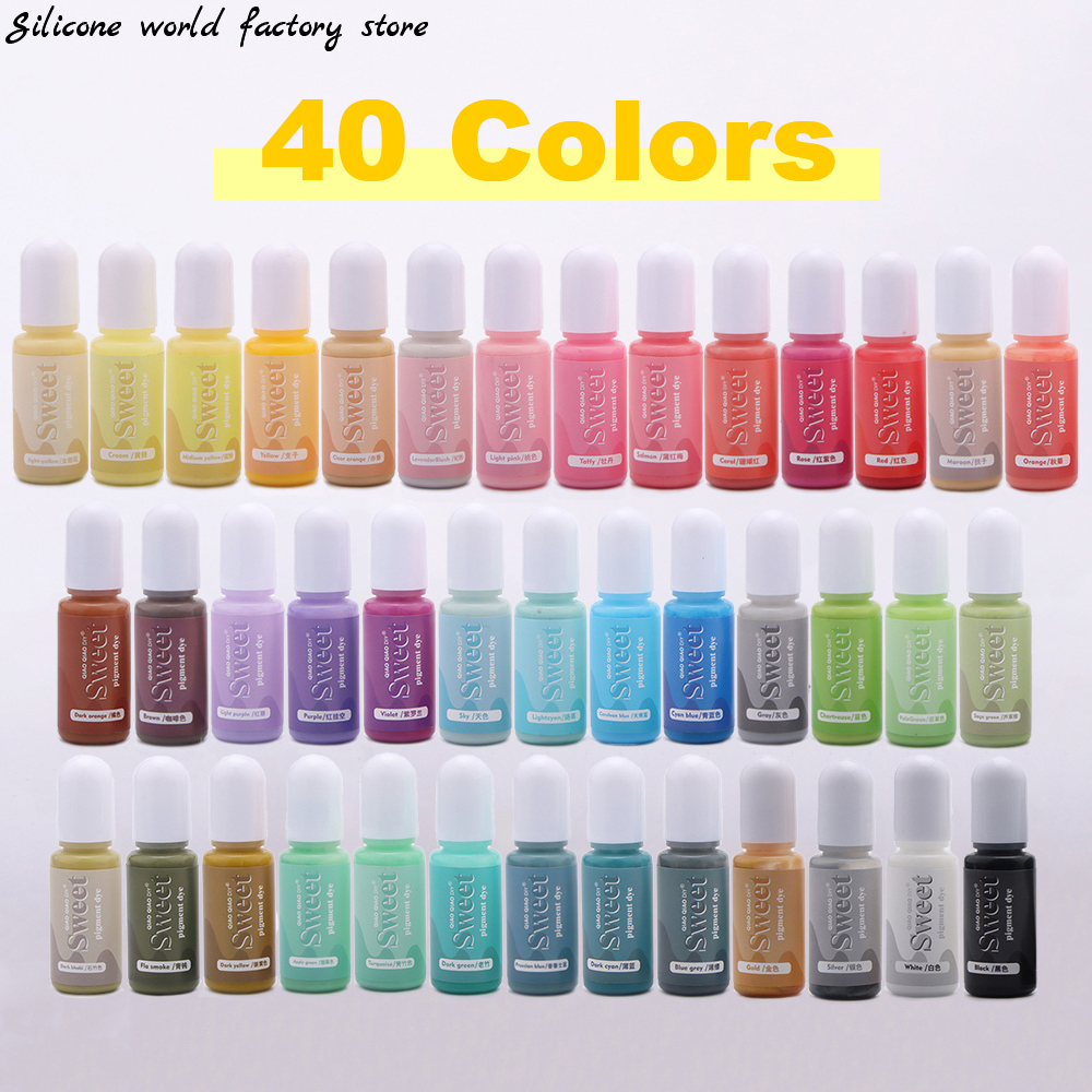 Resin Dye Alcohol - Силиконовый пигмент Solid Color Resin Pigment