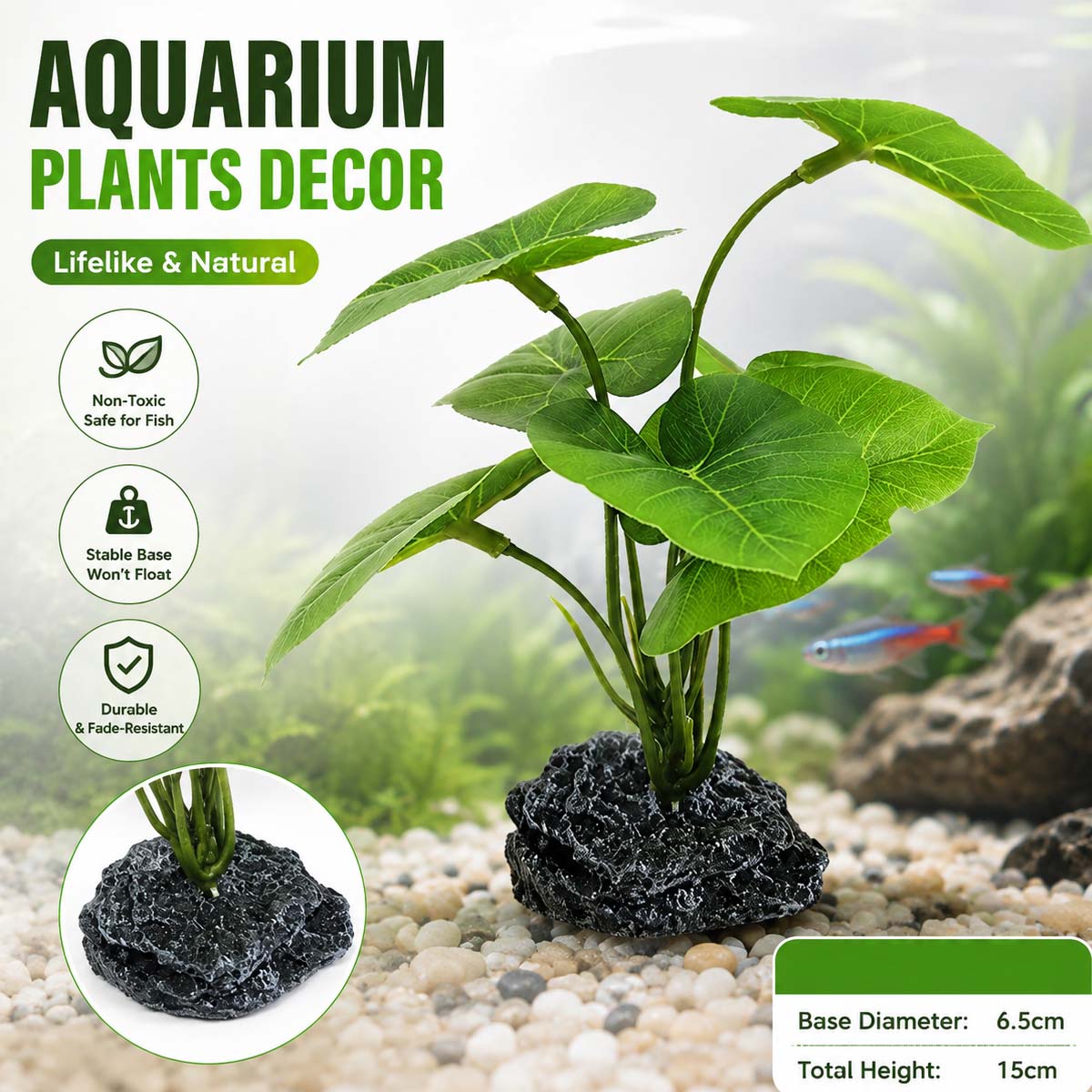 Terrarium Moss Art - 1 шт. Искусственное растение для аквариума,
