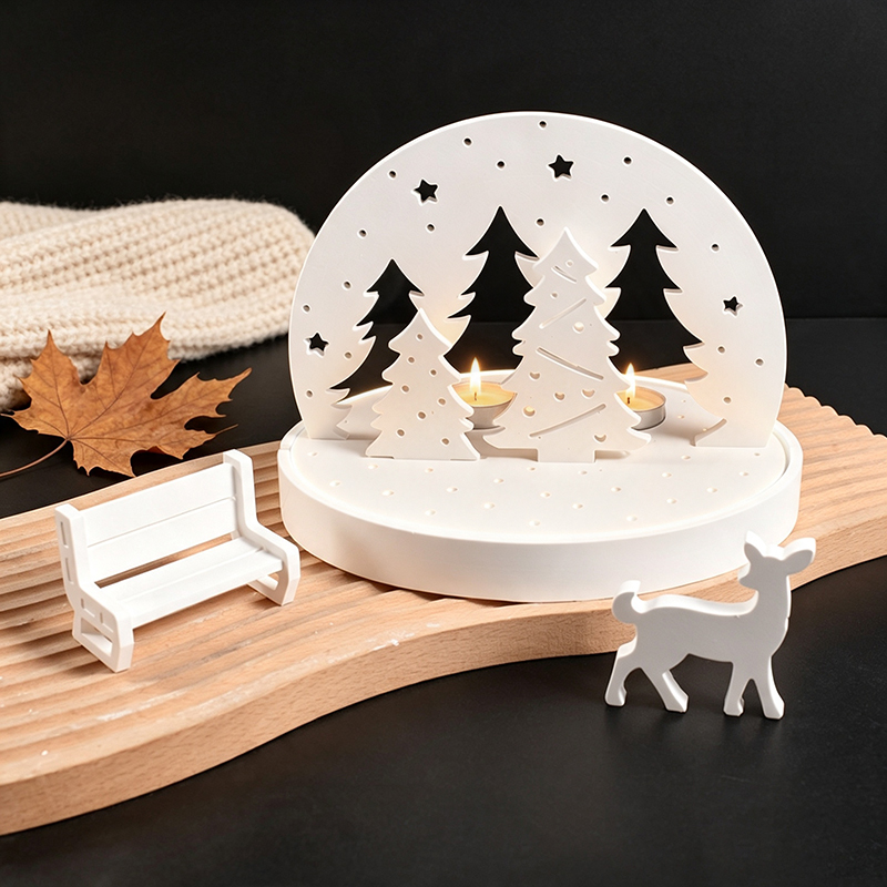Silicone Mold Tray - Силиконовые формы для подсвечников в виде