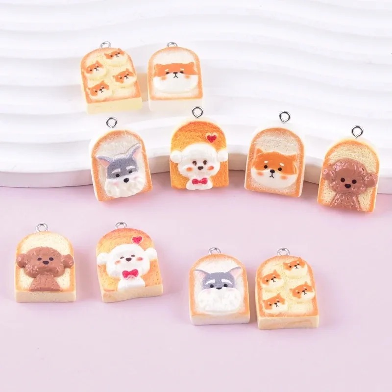 Resin Craft Supplies - 10 шт. милых подвесок из смолы