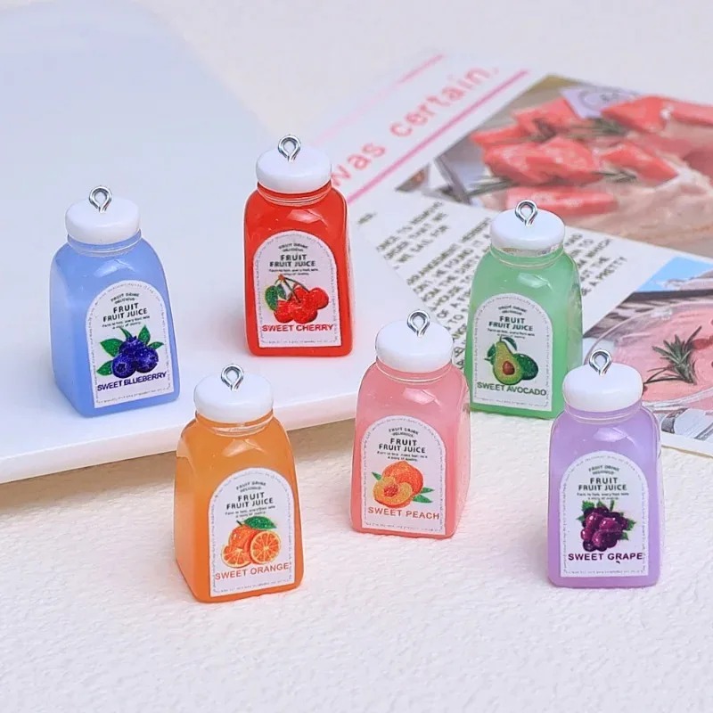 Resin Craft Supplies - 10 шт. милых миниатюрных 3D-подвесок из