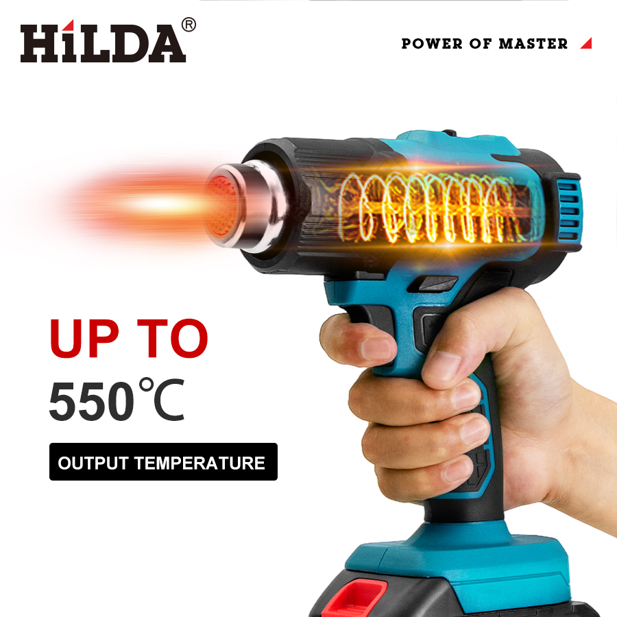 Heat Gun Small - Термофен HILDA ручной, с регулируемой и