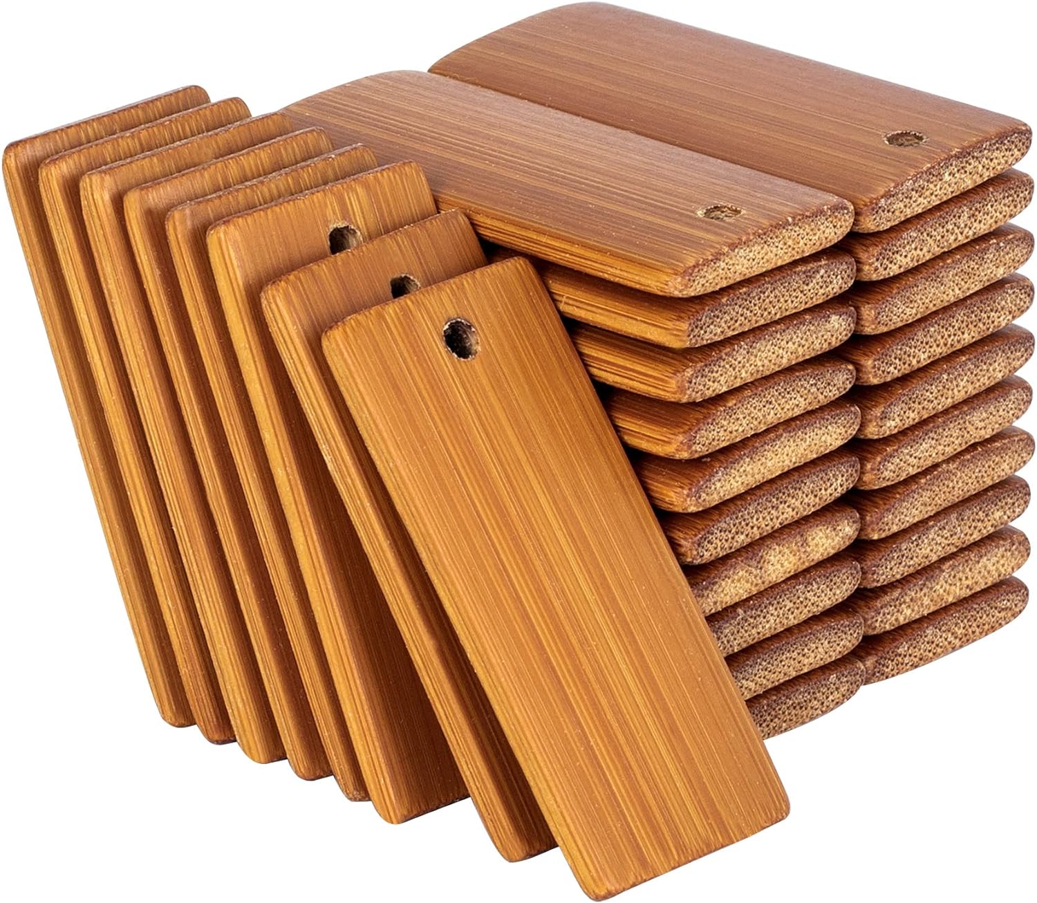 Wood Ring Blank - 50 шт., заготовки из натурального дерева,