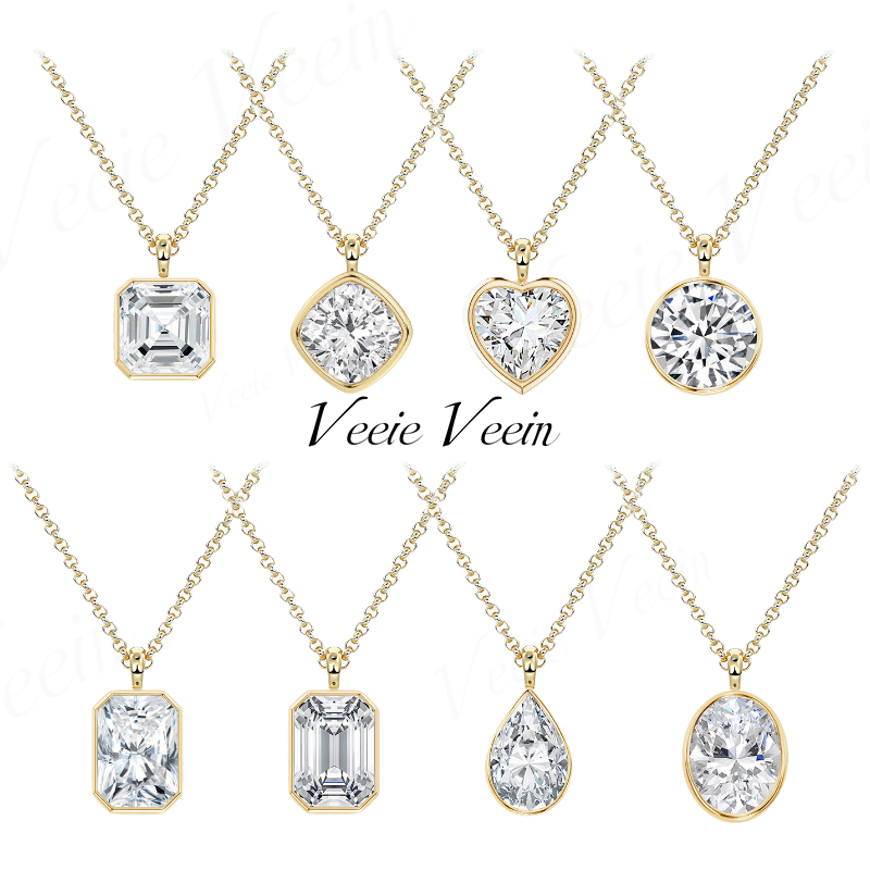 Bezels Set Pendant - Ювелирное изделие Veeie Veein: Кулон с