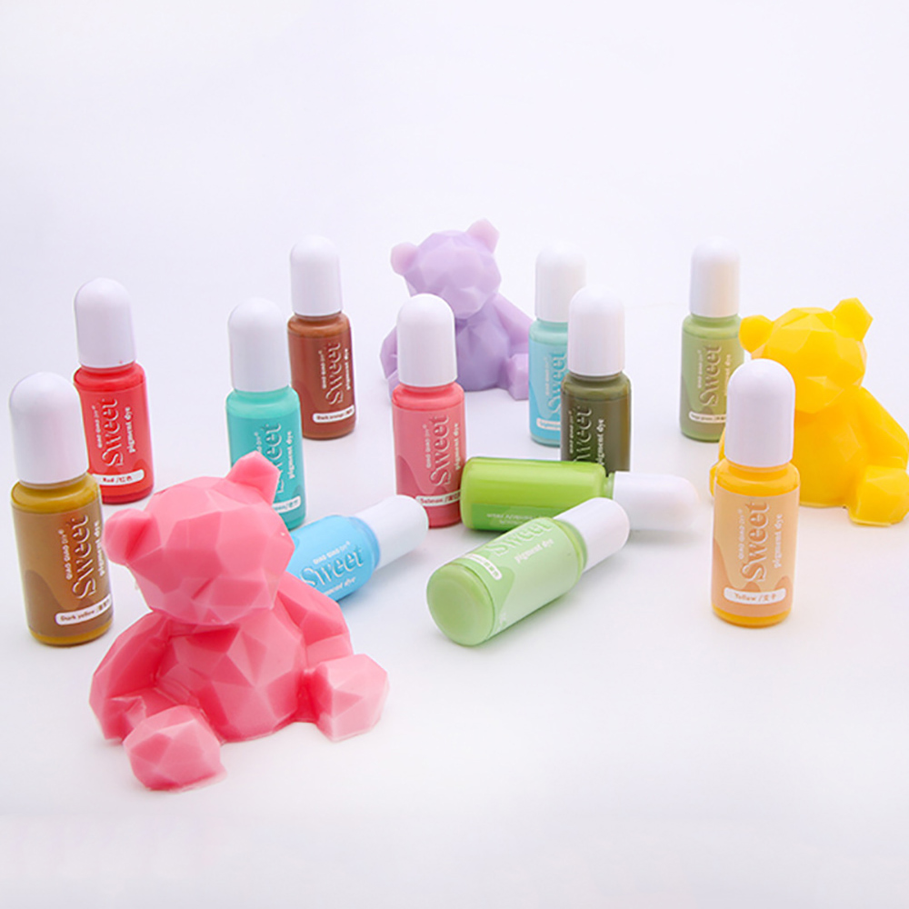 Силиконовый пигмент Solid Colo – обзор и цена Resin Dye Alcohol
