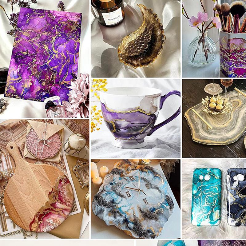 1 комплект, набор пигментов из – обзор и цена Resin Dye Alcohol