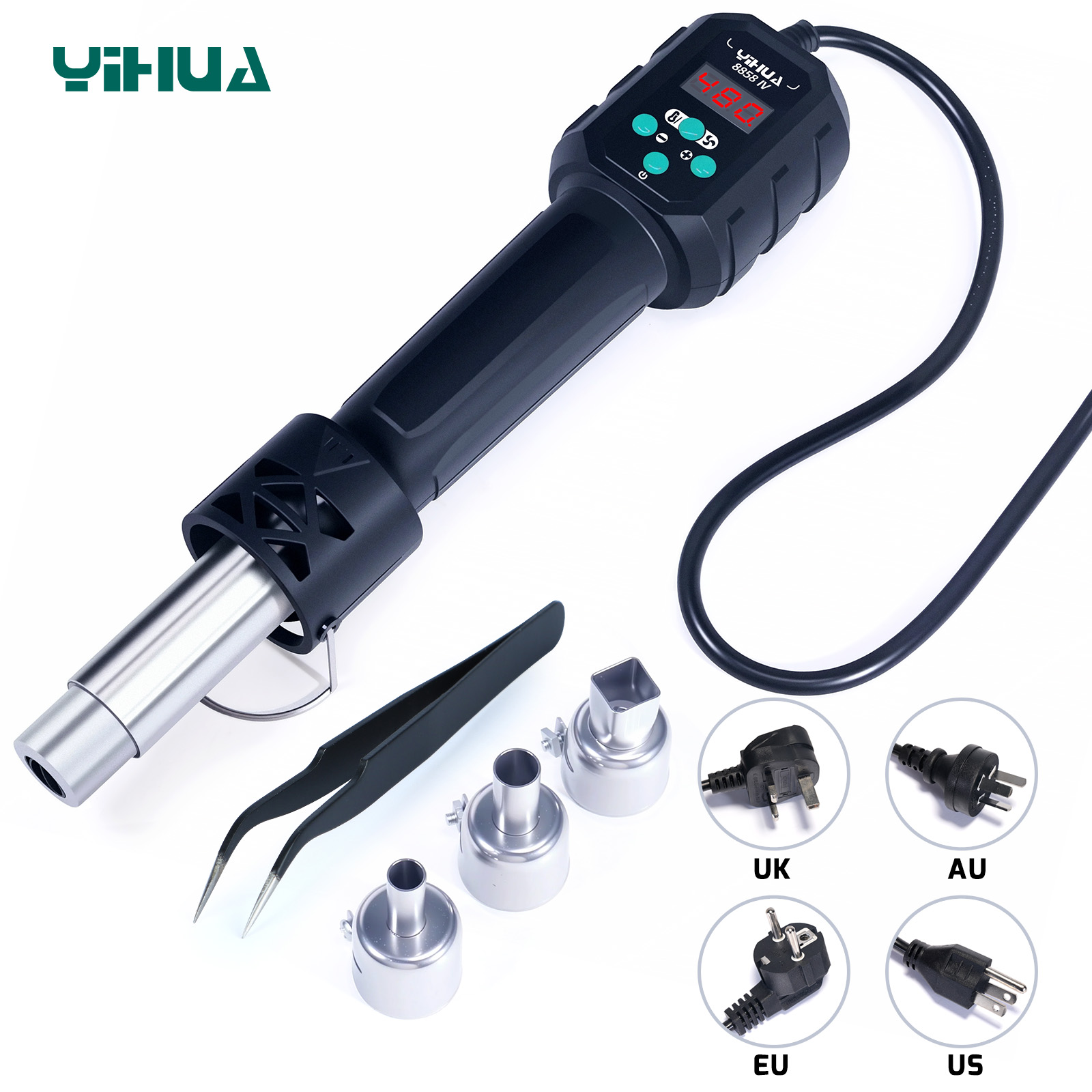 YIHUA термофена с регулируемой – обзор и цена Heat Gun Small