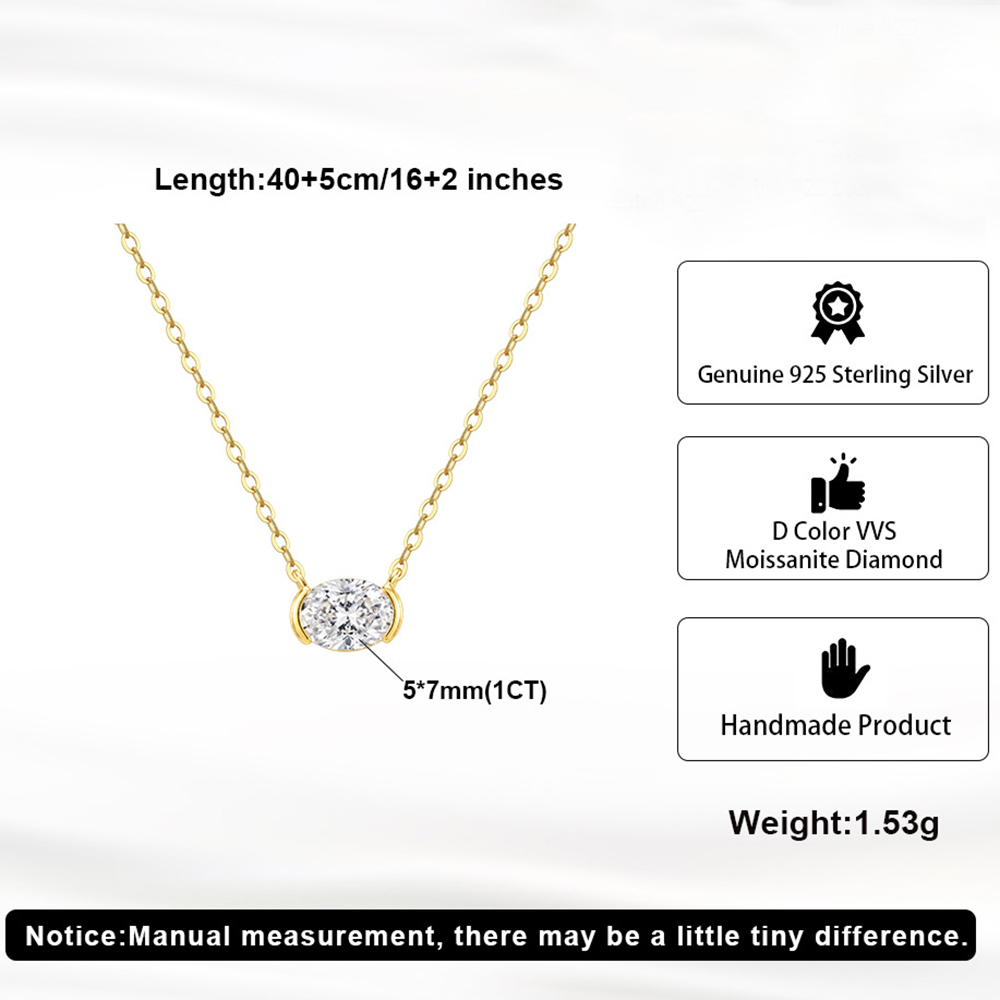 Кулон-подвеска из муассанита о – обзор и цена Bezels Set Pendant