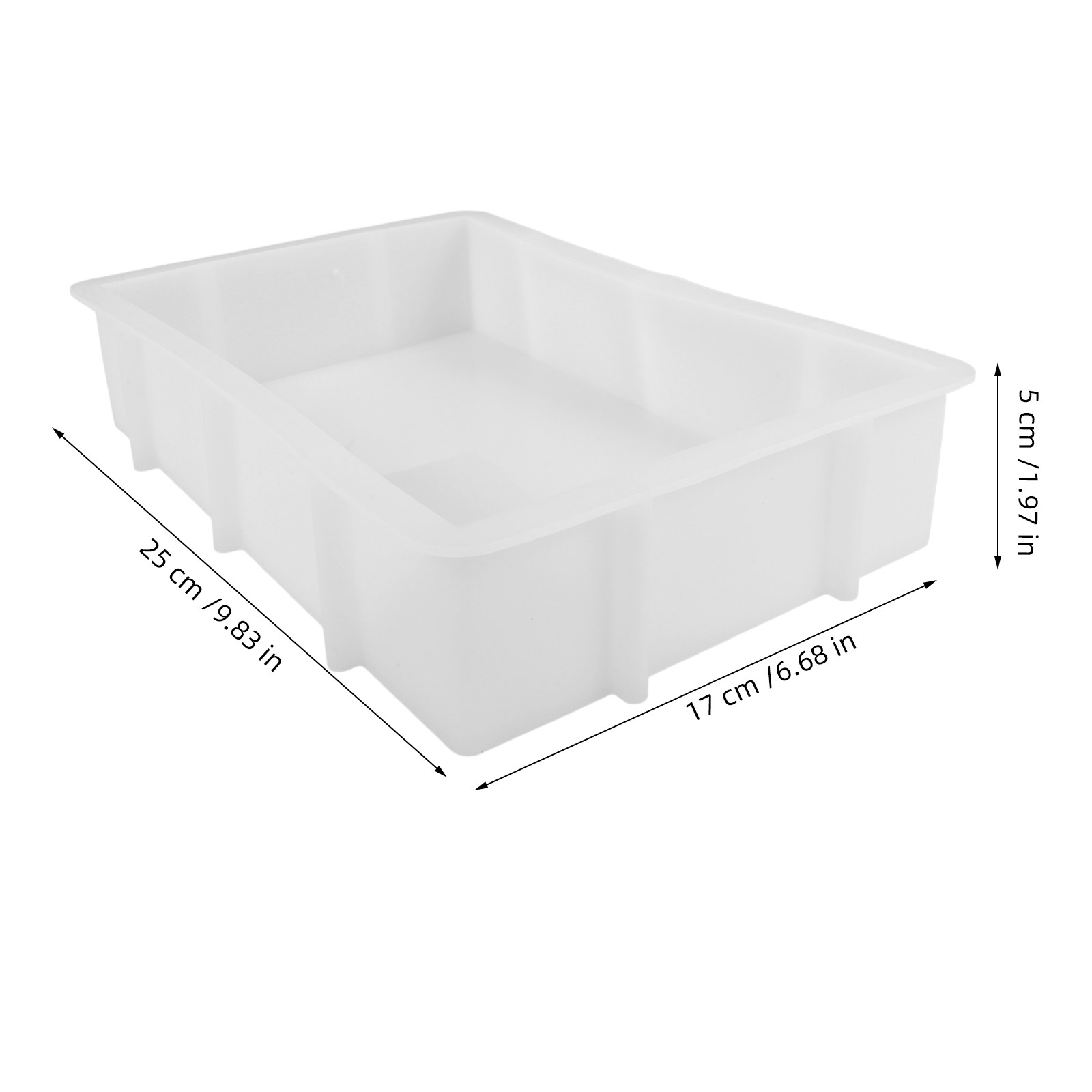 Большая прямоугольная силиконо – обзор и цена Silicone Mold Tray