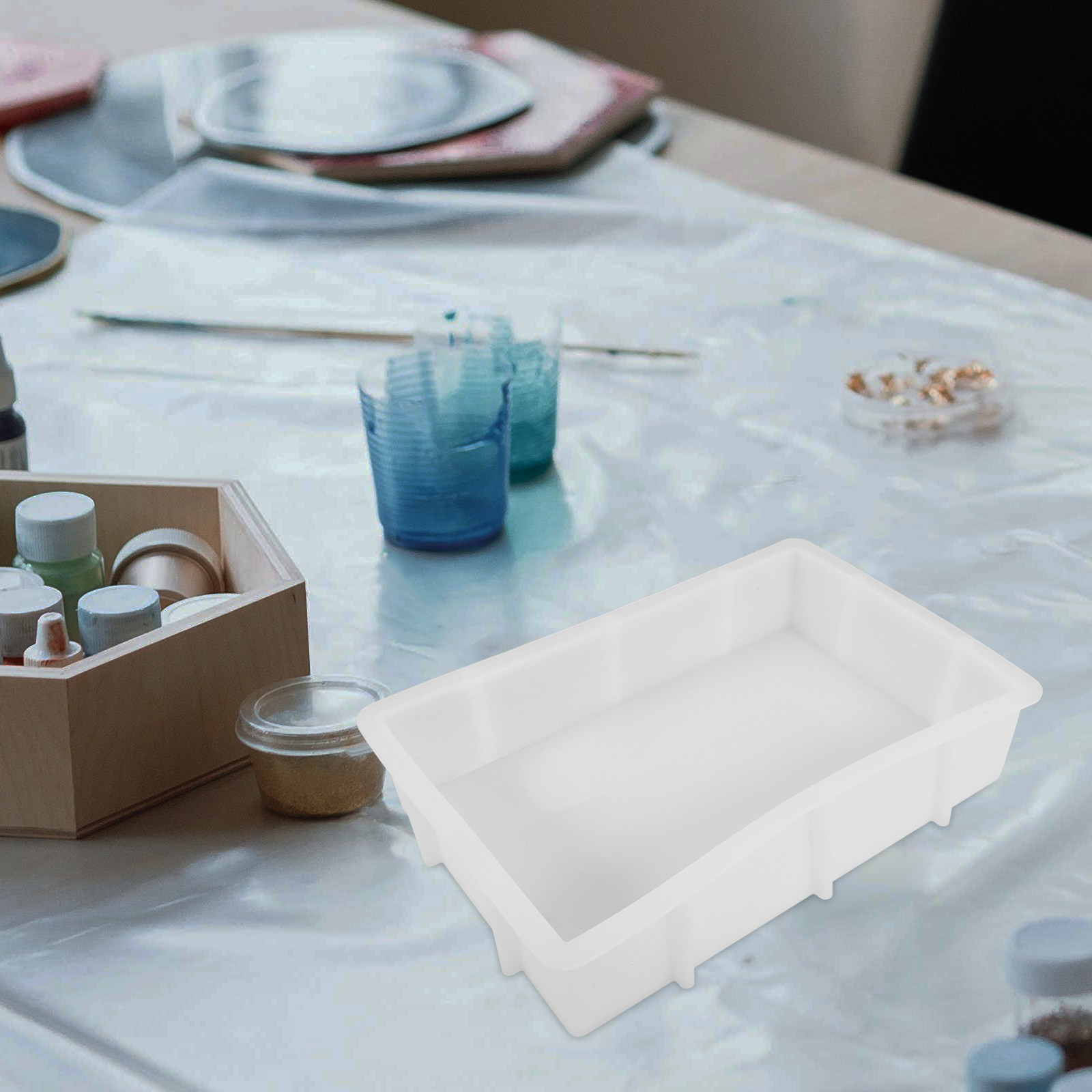 Большая прямоугольная силиконо – обзор и цена Silicone Mold Tray