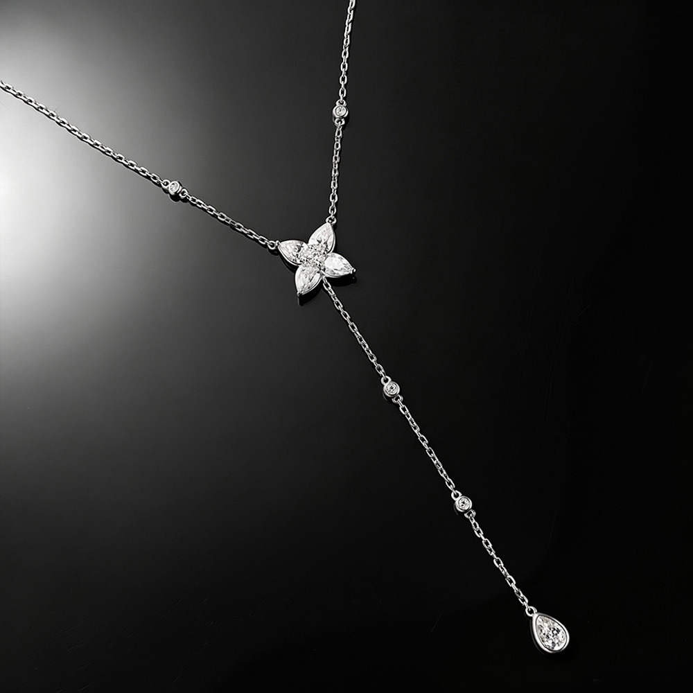Кулон-подвеска с муассанитом в – обзор и цена Bezels Set Pendant