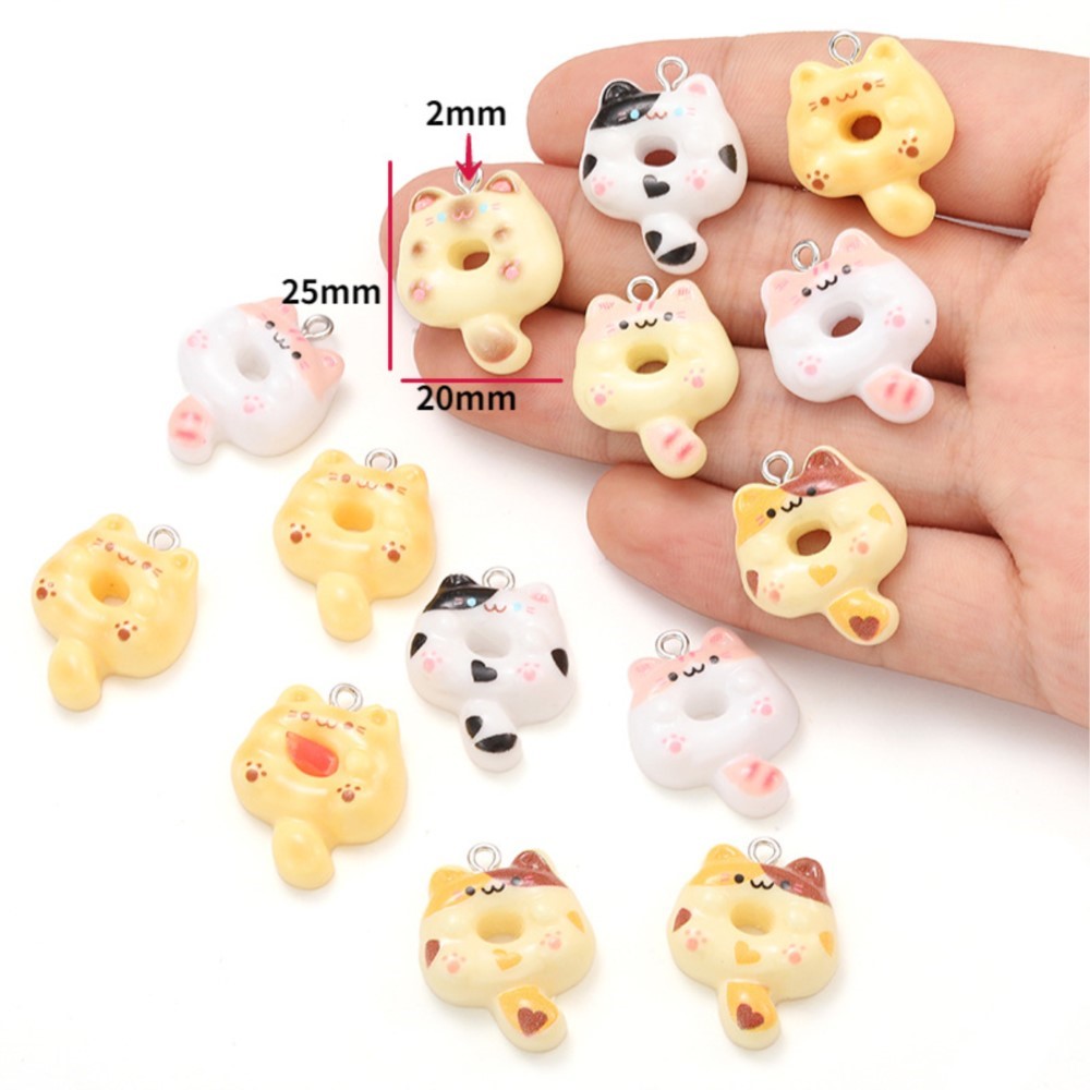 10 шт. милых мультяшных подвес – обзор и цена Resin Crafts