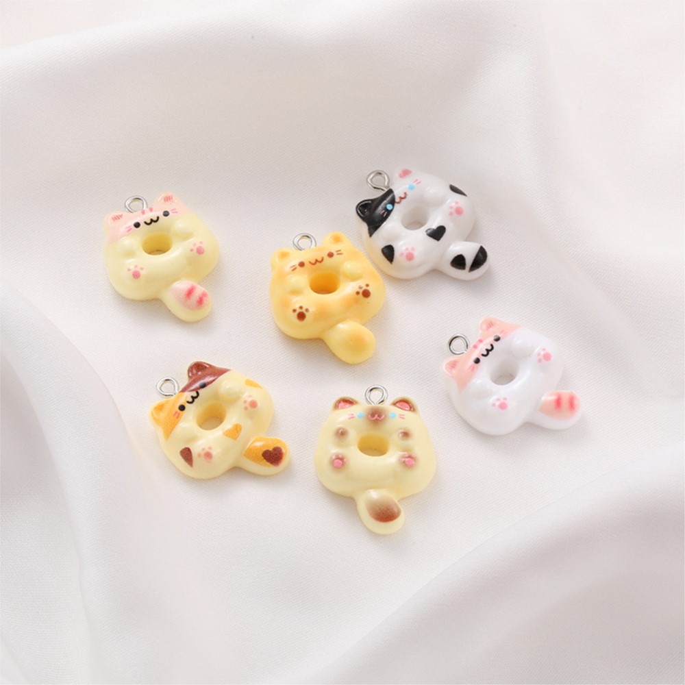 10 шт. милых мультяшных подвес – обзор и цена Resin Crafts