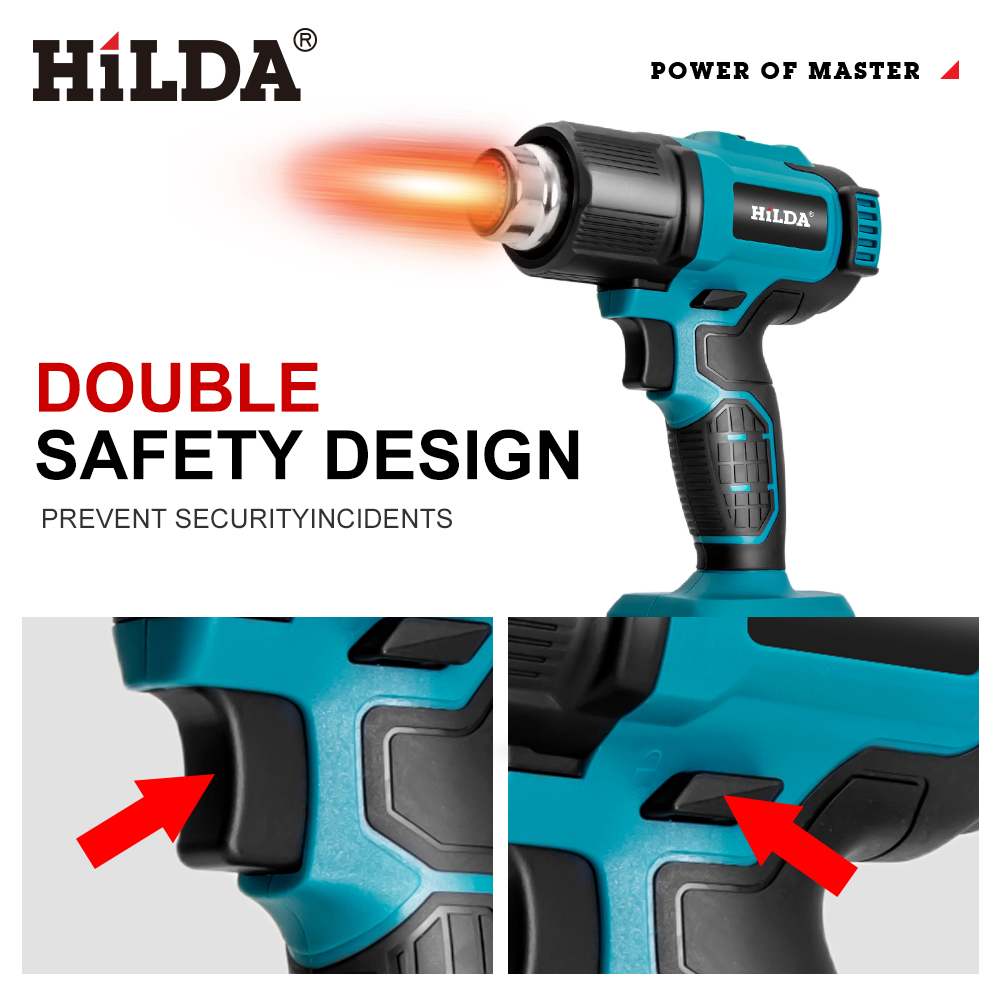 Термофен HILDA ручной, с регул – обзор и цена Heat Gun Small