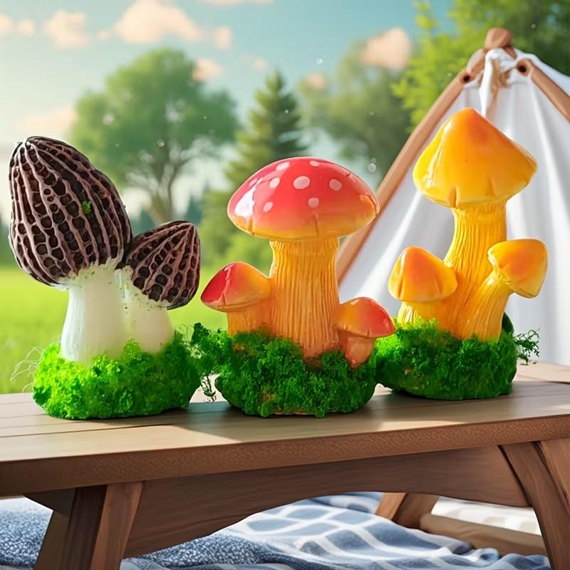 Набор из 3 искусственных грибо – обзор и цена Terrarium Moss Art