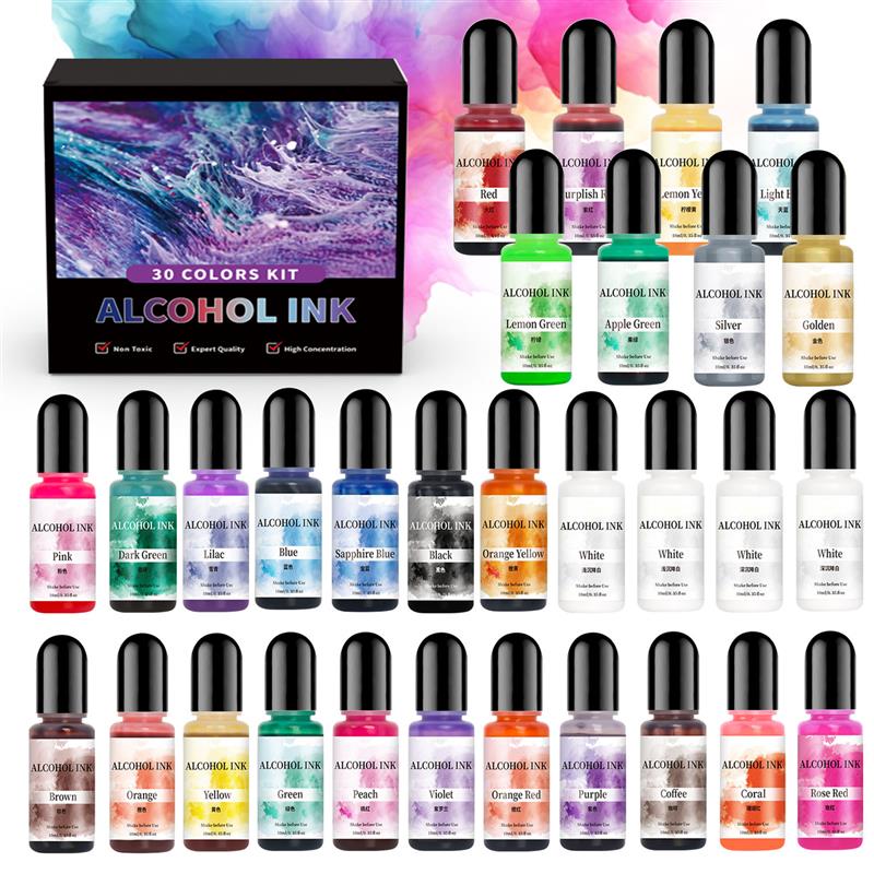 10 мл/шт. Эссенция смолы спирт – обзор и цена Resin Dye Alcohol