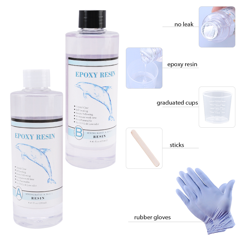 1:1 Прозрачная эпоксидная смол – обзор и цена Epoxy Uv Resin Kit