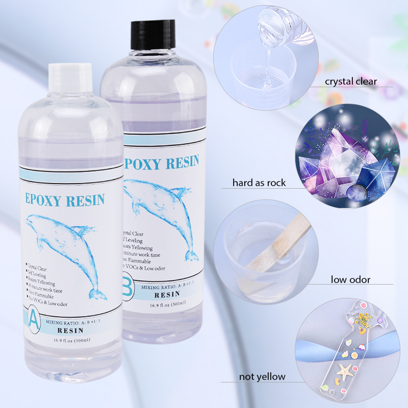 1:1 Прозрачная эпоксидная смол – обзор и цена Epoxy Uv Resin Kit