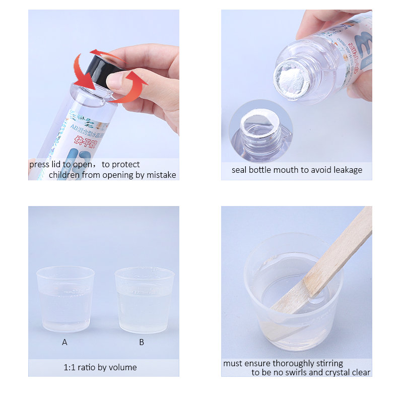 1:1 Прозрачная эпоксидная смол – обзор и цена Epoxy Uv Resin Kit
