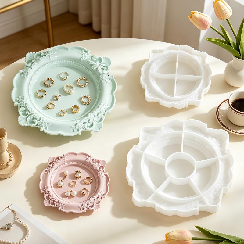 1 шт. винтажная силиконовая фо – обзор и цена Silicone Mold Tray
