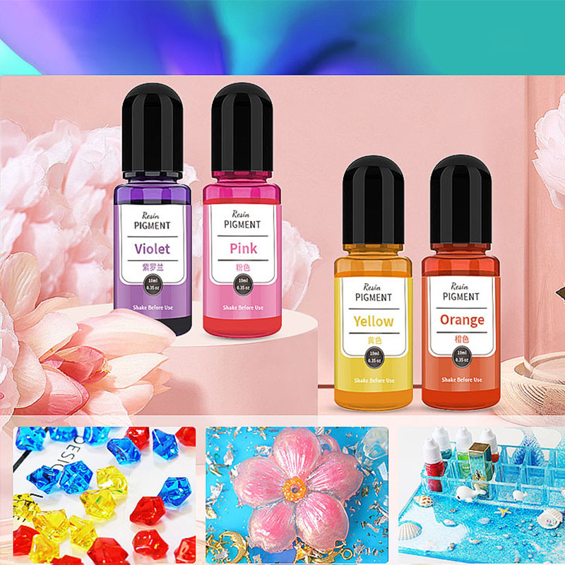 24/30 цветов, набор, 10 мл, пи – обзор и цена Resin Dye Alcohol