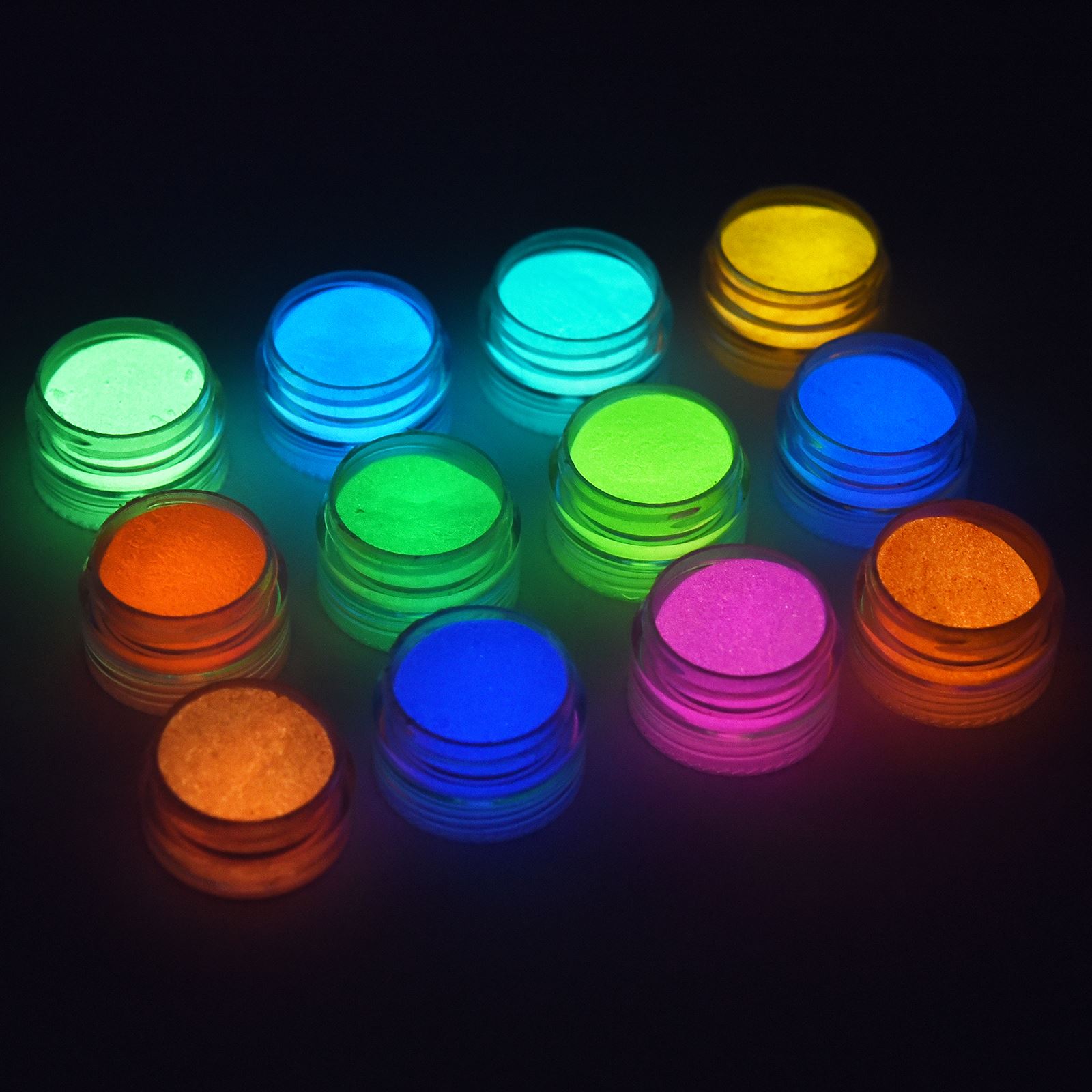 6 цветов/набор, светящийся пор – обзор и цена Resin Pigment Set
