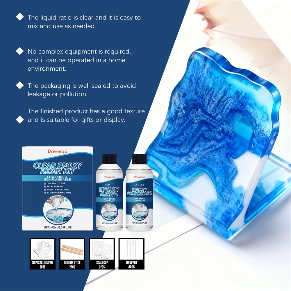 Набор для творчества: прозрачн – обзор и цена Resin Jewelry Kit