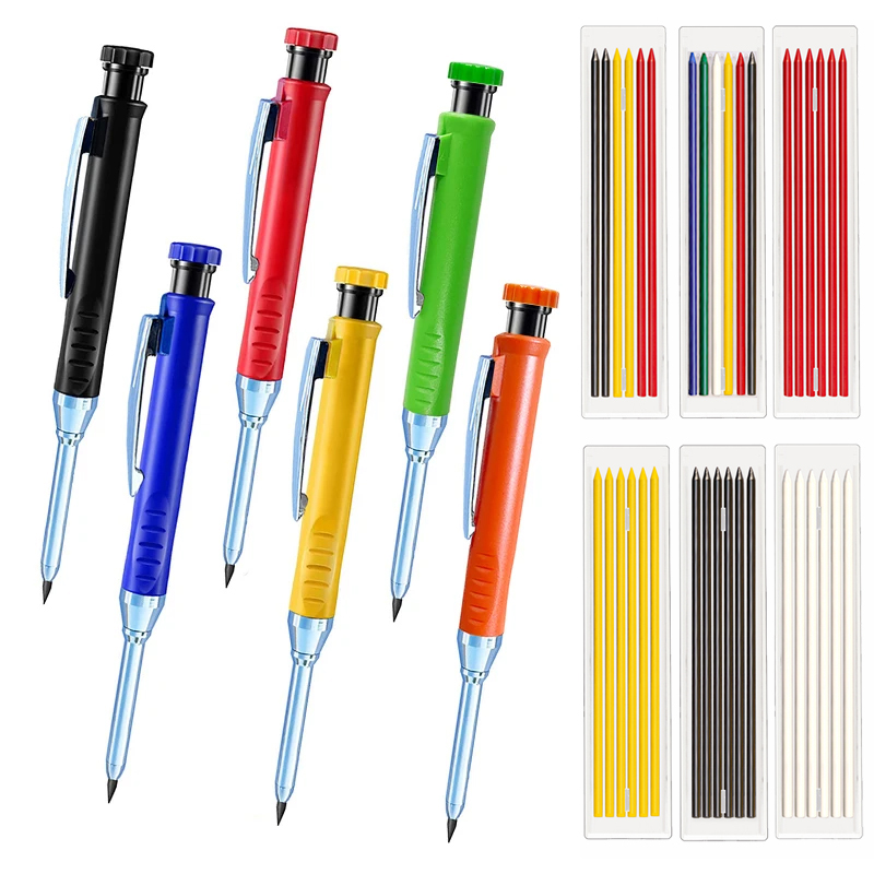 6 цветов, деревообрабатывающие – обзор и цена Staedtler Pencil Lumocolor