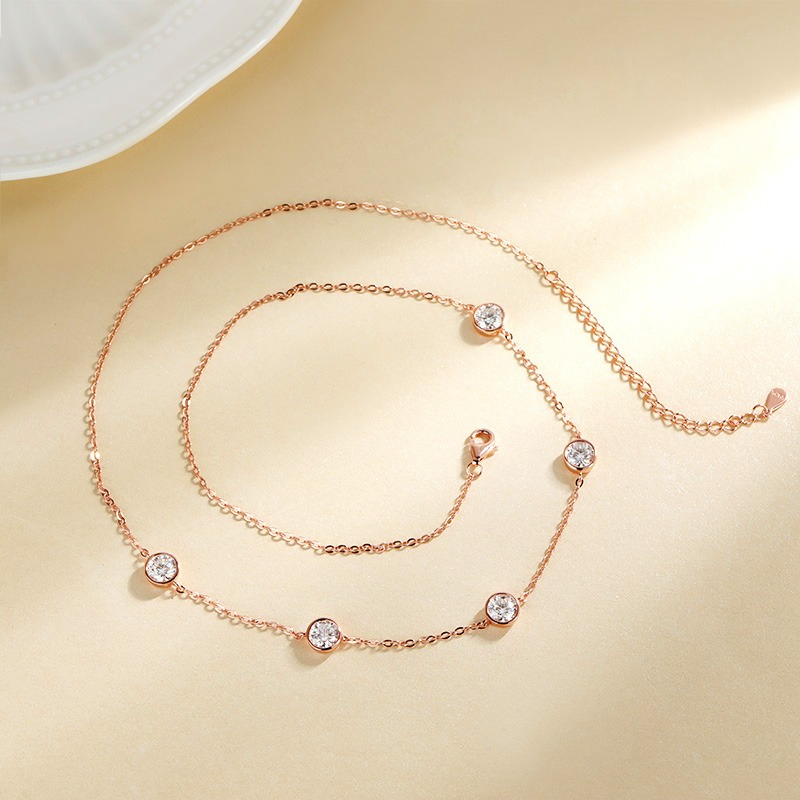 Сертифицированное GRA ожерелье – обзор и цена Bezels Set Pendant